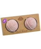 Kids Peace and Calm Bath Bomb Gift Set - Handmade with Pure Essential Oils, Coconut Oil, and Witch Hazel - Moisturizing Fizzies for Skin - 2pk 2.5oz - Buy Online on GoSupps.com