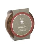 M HLE Wooden Shaving Bowl with Sandalwood Shaving Soap 65g - Luxury Men's Grooming Essentials - Buy Online on GoSupps.com