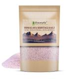 Gourmetia Himalaya Pink Salt 900g - Premium Rock Salt from Punjab Pakistan - Fine Quality Crystal Salt for Cooking & Health - Buy Online on GoSupps.com
