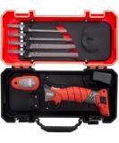 Bubba Pro Series Lithium-Ion Electric Fillet Knife with Non-Slip Grip Handle, 4 Ti-Nitride S.S. Coated Non-Stick Reciprocating Blades, Charger and Case for Fishing - Buy Online on GoSupps.com