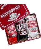 Nuts Gift Basket for Men - Flavored Cashews, Almonds & Peanuts - Unique Mixed Nuts Tin Gift Box - Perfect Snack Basket for Dad - 1lb - Buy Online on GoSupps.com