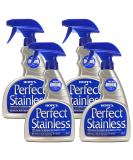 Hope's Perfect Stainless Steel Cleaner 22oz - Streak-Free Self-Polishing Formula - Blocks Fingerprints - Pack of 4 - Buy Online on GoSupps.com