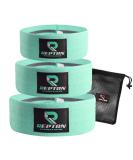 3 Sets Resistance Bands for Glutes, Hips, and Legs | Non-Slip Booty Band for Home Gym Workout | Ideal for Fitness, Yoga, Pilates | Physio Resistant Loop Aqua - Women and Men - Buy Online on GoSupps.com