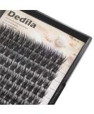 Dedila 120 Clusters Individual False Eyelashes - D Curl Handmade Dramatic Black Soft 5D Volume Eye Lashes Extensions - 14mm - Buy Online on GoSupps.com