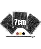 Mbmomnus 150pcs Hair Grips Black 7cm/2.75in Long Bobby Pins Black Hair Pins Long Kirby Grips for Women Girls Hair Accessories Ideal for All Types Makeup & Hair Styling 7cm-150Pcs Black - Buy Online on GoSupps.com