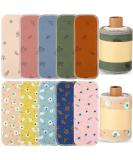 Vitalcozy Reusable Toilet Towels | Washable & Absorbent Cotton Bidet Towels | Eco-Friendly Paperless Wipes for Kitchen & Home - Buy Online on GoSupps.com