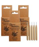 Bamboo Interdental Brushes - 3 Packs of 10 (0.45 mm) | Eco-Friendly Dental Care for Everyone - Buy Online on GoSupps.com