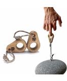 RUSTAM CLIMBING Monik Portable Fingerboard for Rock Climbing - Pocket-sized Hangboard, One-Finger Trainer for Grip Strength - Buy Online on GoSupps.com