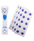 Smile Toothbrush Timer & 40 Disclosing Tablets (Blue Timer) - Buy Online on GoSupps.com