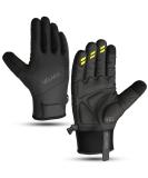 VELMIA Waterproof Winter Cycling Gloves for Men & Women | Warm Outdoor Sports Running Gloves - Buy Online on GoSupps.com