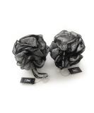 1541 London Exfoliating Bath & Shower Body Puff/Scrunchie/Buffer TWIN PACK (Olive Black) - Buy Online on GoSupps.com