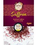 Saffron | Authentic Kashmiri saffron || Finest Pure Premium Red Kashmiri Saffron Threads Grade A+ Finest Grade Saffron for Tea Paella Rice Desserts and all Culinary Uses(2 PACK OF 2 GRAM) 4 Gram - Buy Online on GoSupps.com