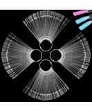 ZOENHOU 400 PCS Transparent Nail Polish Sticks - Perfect for Nail Art Practice and Display | Home DIY 400PCS Transparent - Buy Online on GoSupps.com