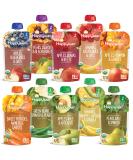 Happy Baby Organics Clearly Crafted Stage 2 Baby Food, Fruit Veggie Variety Pack, 4 Ounce (Pack of 10) Fruit Veggie Variety 4 Ounce (Pack of 10) - Buy Online on GoSupps.com