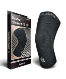 Vital Salveo Knee Compression Sleeve - Unisex Pain Relief Brace for Swelling & Recovery | Ideal for Running Basketball & Gym Workout (Dark Grey XXXL - Buy Online on GoSupps.com