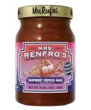 MRS RENFRO Chipotle Raspberry Salsa 16 oz - Bold & Zesty Flavor - Buy Online on GoSupps.com