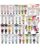 VESPRO 36 Pack Plant Fragrance Hand Cream Gift Set - 30ml Mini Hand Lotion Travel Size - Moisturizing Hand Care Cream - Bulk Gifts for Women - 36 Different Scented Varieties - Perfect for Mom, Sister, Yourself - Buy Online on GoSupps.com
