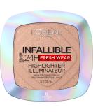 L'Oreal Paris Infallible Highlighter - 24HR Longwear Powder in Champagne Glow | All-Day Radiance | 0.31 Oz - Buy Online on GoSupps.com