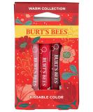 Buy Burt's Bees Warm Kissable Color Gift Set - International Shipping Available | Natural Beauty Gift Set - Buy Online on GoSupps.com