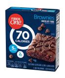 Fiber One Chocolate Chip Cookie Brownies - 6 Bars (0.89 oz Each) | Low-Calorie Snack - Buy Online on GoSupps.com