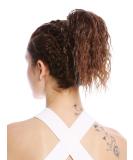 Shop WIG ME UP N67A-V-2T30 Hairpiece | Short Voluminous Curly Braid Ponytail | Afro Kinks Chestnut Brown Mix - 25 cm - Buy Online on GoSupps.com