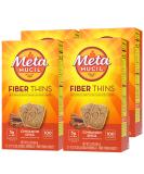 Metamucil Fiber Thins, Psyllium Husk Fiber Supplement, Digestive Health Support and Satisfy Hunger, Cinnamon Spice Flavored, 12 Servings (Pack of 4) 0.77 Ounce (Pack of 48) - Buy Online on GoSupps.com
