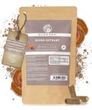 Qidosha Reishi Extract Capsules 500mg - Test Winner 07/23 | 15:1 Premium Ganoderma Lucidum | Vegan | 180 Glass Capsules | High-Dose Reishi Supplement - Buy Online on GoSupps.com