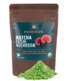 Pantenger Organic Matcha Green Tea Powder with Japanese Reishi Mushroom 2.12 OZ (60g) - USDA Certified - Buy Online on GoSupps.com