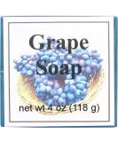 Grape Glycerin Soap by Eclectic Lady | 4 oz | Nourishing & Natural International Shipping - Buy Online on GoSupps.com