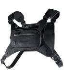 MVRK Water Resistant Chest Pack - Lightweight Running Phone Holder with Extra Storage in Black - Buy Online on GoSupps.com