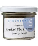 Steenbergs Organic Cracked Black Pepper Standard 47g 1 - Buy Online on GoSupps.com