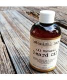 Unscented Beard Oil & Leave-In Conditioner - 4 oz All-Natural Handmade Fragrance-Free Beard Care by Botanical Bars - Buy Online on GoSupps.com