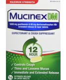Mucinex DM Maximum Strength 12-Hour Expectorant & Cough Suppressant 14 ct Tablets - Buy Online on GoSupps.com