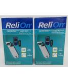 ReliOn Confirm Plus/Micro Plus Blood Glucose Test Strips - 100 ct (2 x 50 ct Boxes) - Buy Online on GoSupps.com