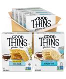 Good Thins Gluten Free Rice & Corn Crackers Variety Pack - 4 Boxes - Buy Online on GoSupps.com