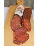 Fortuna's Hot Calabria Style Dry Salami - 2 Pack (10 oz. each) | Handmade Spicy Hot Salami, Nitrate & Gluten-Free - Buy Online on GoSupps.com
