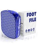 Portable Nano Glass Foot File - Professional Callus Remover for Wet/Dry Use | Painless Foot Care Tool for Cracked Skin | Pedicure Kit in Blue - Buy Online on GoSupps.com