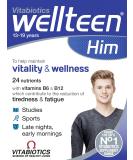 Vitabiotics Wellteen Him Original Tablets - 30 Count for Teenage Boys - Buy Online on GoSupps.com