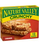 Nature Valley Crunchy Cinnamon Granola Bars 8.94 oz - 12 Bars (Pack of 6) - Buy Online on GoSupps.com