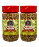 White Roasted Sesame Seeds - Nutritious Sesame Seeds for Dishes, Teas & Seasonings - 4 Oz (2-Pack, 8 Oz Total) - OU-Kosher Parve - Buy Online on GoSupps.com