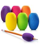 Special Supplies Egg Pen-Pencil Grips for Kids and Adults Colorful, Cushioned Holders for Handwriting, Drawing, Coloring - Ergonomic Right or Left-Handed Use - Reusable (6-Pack) - Buy Online on GoSupps.com