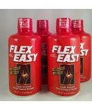 Flexeasy Liquid Joint & Muscle Support Formula - 4-32 oz Bottles + 4 Free CA Healthy Coffee Samples - Buy Online on GoSupps.com
