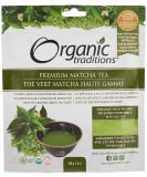 Organic Traditions Premium Matcha Green Tea - 3.5 oz (100g) - High-Quality Ceremonial Matcha - Buy Online on GoSupps.com