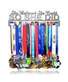 Lapetale Fashion Medal Hanger Holder Display Wall Rack Frame Shelf-Medal Hanger Awards Ribbon Cheer Gymnastics Soccer Softball Holder Display Custom Rack for 60 Medals Easy to Install Silver 16 Inches Long with gift Box Package - Buy Online on GoSupps.com