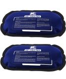 Reusable Hot/Cold Therapy Gel Packs (2) - Joint & Muscle Pain Relief for Rotator Cuff, Knees, Back - Injury Recovery Support - Buy Online on GoSupps.com