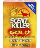Scent Killer Gold Bar Soap by Wildlife Research - Eliminate Odors for Stealthy Hunting - Buy Online on GoSupps.com