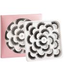 Karids 3D Eyelash Set - Natural Black False Eyelashes for Women | 10 Pair Fake Lashes for Stunning Eyes - Buy Online on GoSupps.com