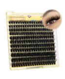 ALICE Fluffy Volume Lash Clusters Natural Lash Extensions DIY Eyelash Extensions 220Pcs 3D Wispy Individual Lashes(10-16mm 0.05D D Curl) A - 3D Wispy - Buy Online on GoSupps.com