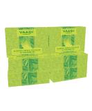 Vaadi Herbals Neem Tulsi Bar Soap with Tea Tree Oil - 100% Natural Handmade Herbal Soap - Pack of 6 (16 Oz) - Essential Oils for Skin Wellness - Buy Online on GoSupps.com