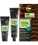 All About Curls 6WB Cinnamon Roll - Medium Blonde Permanent Hair Color for Curly Hair | 100% Grey Coverage & Nourishing Serum - Buy Online on GoSupps.com